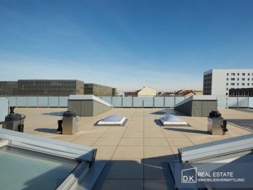 Wohnen und Arbeiten unter einem Dach – Erstbezug: 3-Raum-Dachgeschoss-Maisonette mit Dachterrasse, 10115 Berlin, Bürofläche