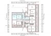 Wohnen und Arbeiten unter einem Dach - Erstbezug: 3-Raum-Dachgeschoss-Maisonette mit Dachterrasse - Grundriss Einheit 4.3 (obere Wohnungsebene)