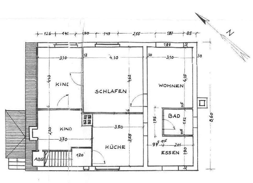 Grundriss - Einfamilienhaus