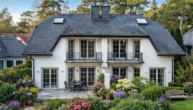 Visualisierung Rückansicht Wohnhaus