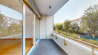 Balkon - Wohnen im begehrten Maximilians Quartier: Moderne 2-Zimmer Wohnung mit Balkon & TG-Stellplatz