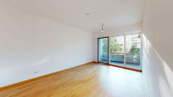 Wohnbereich - Wohnen im begehrten Maximilians Quartier: Moderne 2-Zimmer Wohnung mit Balkon & TG-Stellplatz