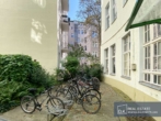 Innenhof-Fahrradstellplatz