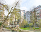 Bezugsfreie Loft-Wohnung in Architektenhaus in Wilmersdorf inkl. Aufzug, Tiefgarage, eigenem Park!! - Innenhof
