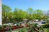 Balkon - Aussicht Landwehrkanal - Wohnen in der Belle Étage mit Blick auf den Landwehrkanal: Großzügige 4-Zimmer Wohnung mit Balkon