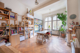 Wohnbereich - Wohnen in der Belle Étage mit Blick auf den Landwehrkanal: Großzügige 4-Zimmer Wohnung mit Balkon