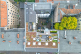Wohnanlage - Luftaufnahme - Mitten im begehrten Graefekiez! Großzügige 4,5-Zimmer Altbauwohnung mit Balkon und Fahrstuhl
