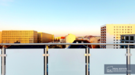 Ausblick von der Dachterrasse - Büro/Praxis in Berlin