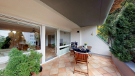 Loggia 1 - Loftartige 2-Zimmer Wohnung mit 2 Loggien und 2 PKW-Stellplätzen in Neukölln