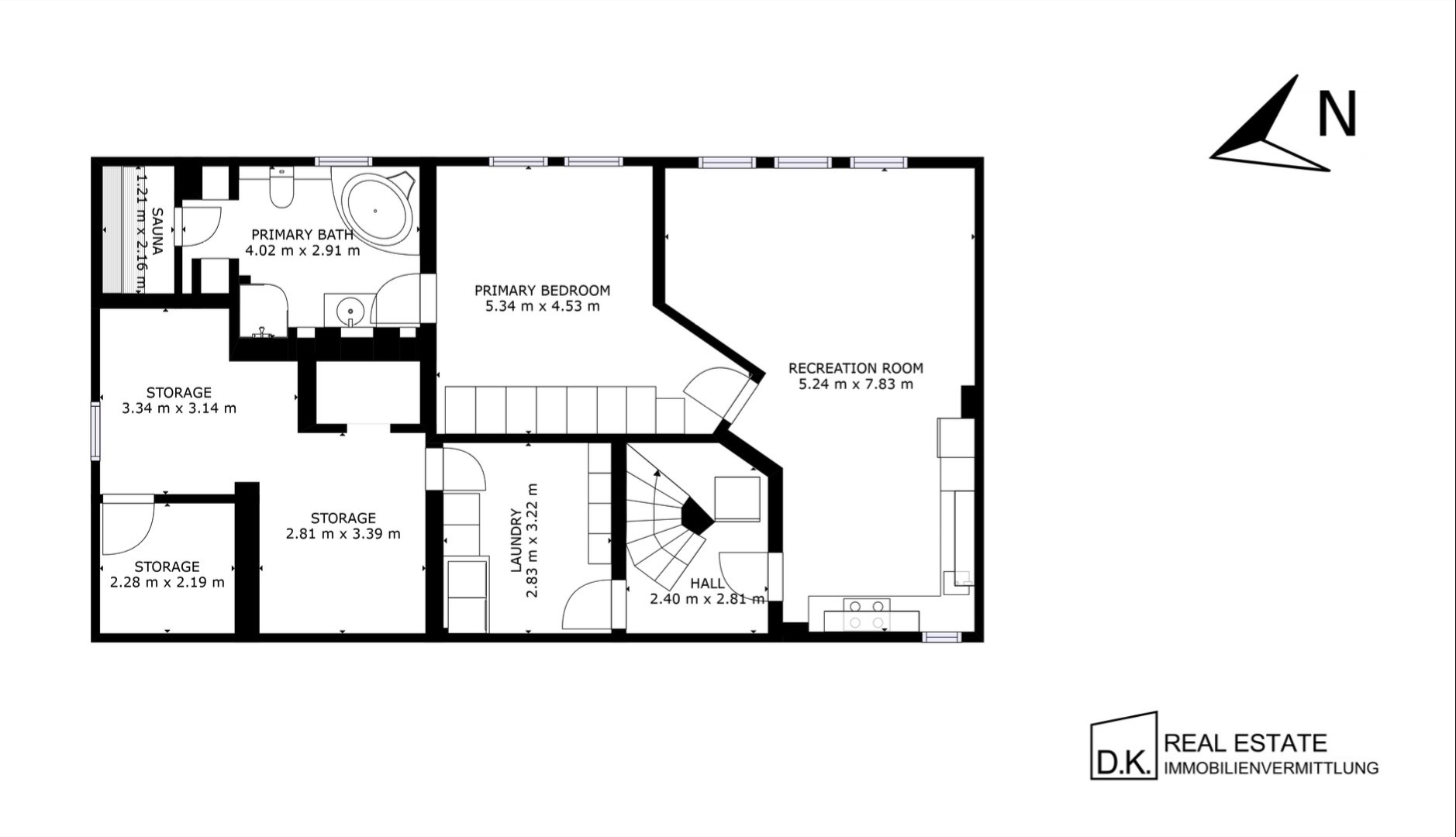 Grundriss Untergeschoss