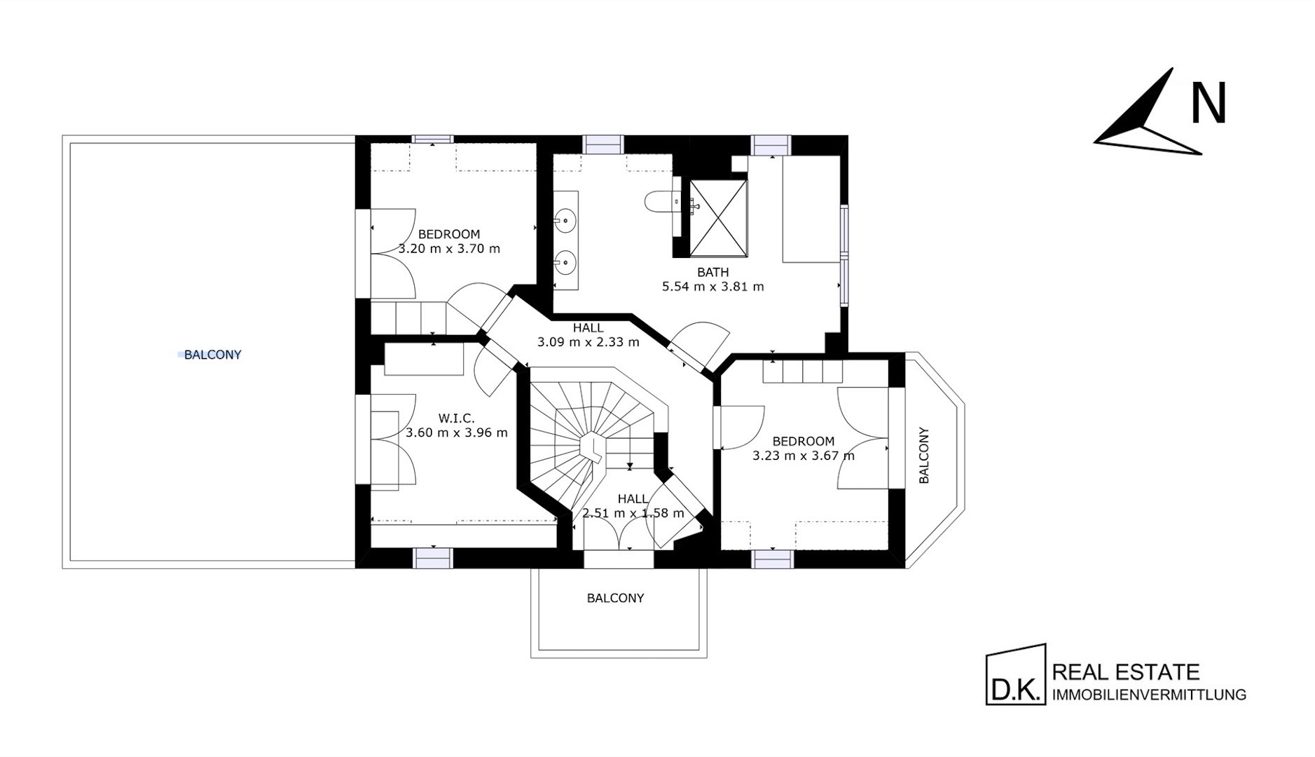 Grundriss Obergeschoss