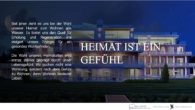 Heimat ist ein Gefühl