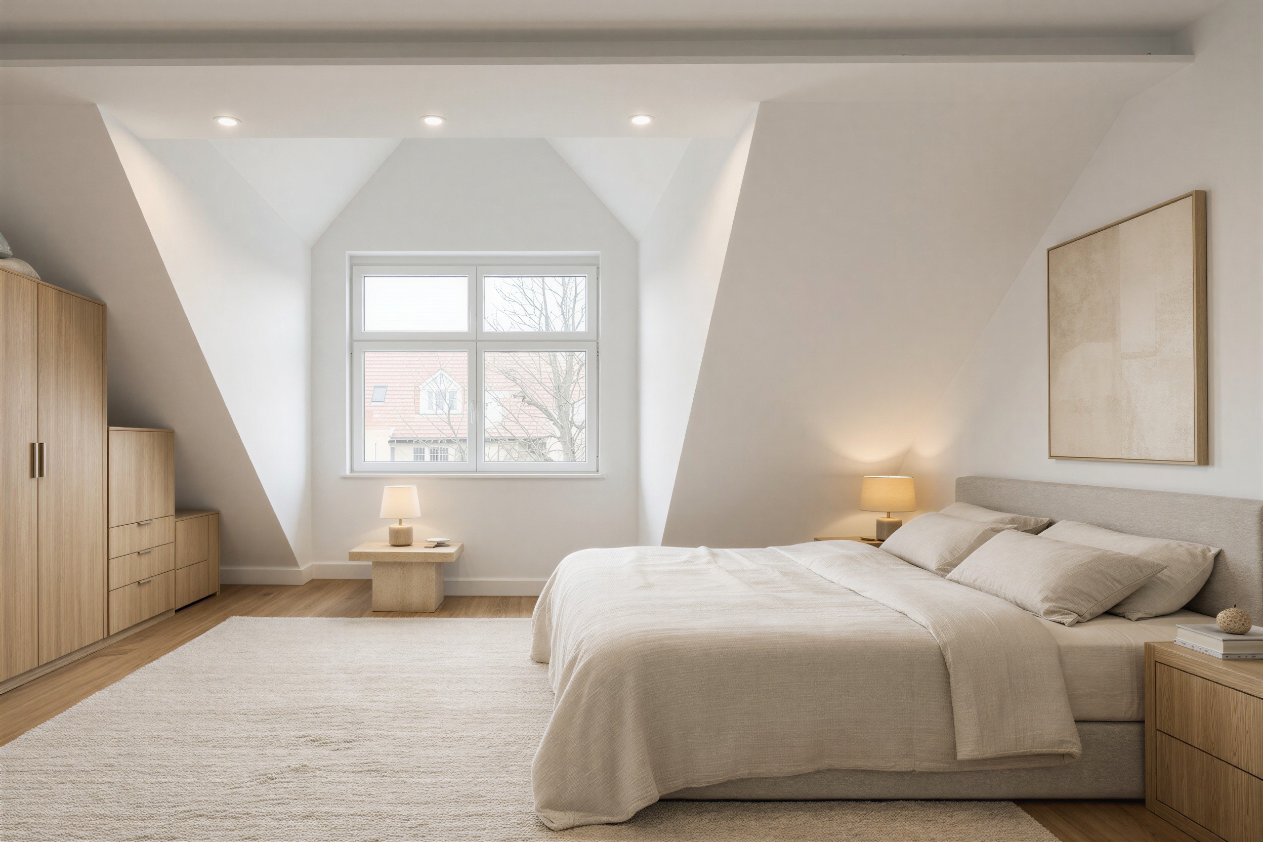 Einrichtungsbeispiel Schlafzimmer