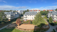 Charmantes DG-Apartment mit 2 Balkonen und TG-Stellplatz - Idyllische Aussicht auf grüne Wohnanlage! - Aussicht