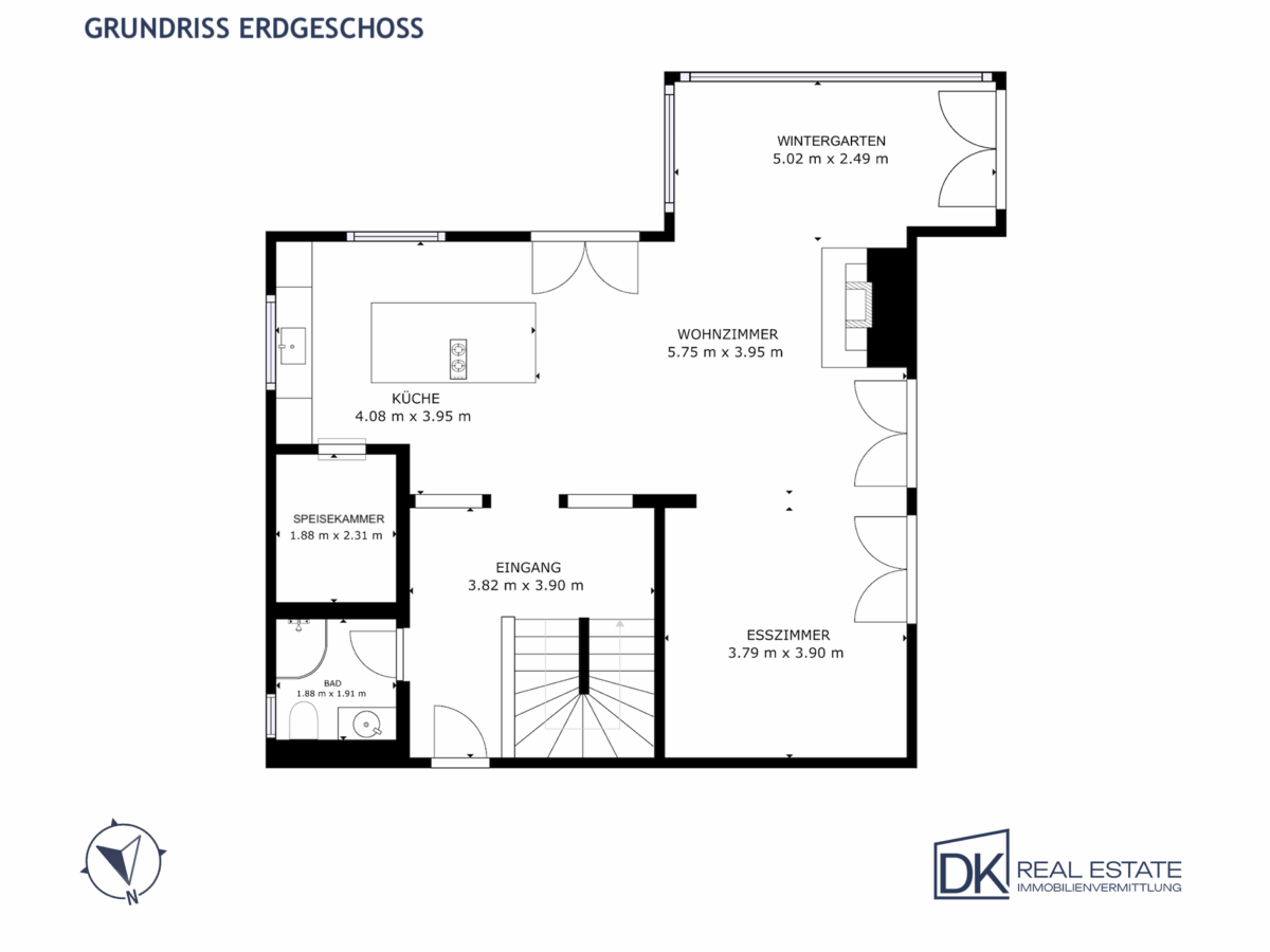 Grundriss Erdgeschoss
