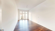 Schlafzimmer zum Innenhof - Großzügige 5-Zimmer-Wohnung mit Balkon – stilvolles Wohngefühl in der City West nahe Kurfürstendamm