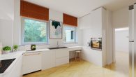 Wohntraum in Westend - Vermietete 5-Zimmer-Eigentumswohnung mit Terrasse - Einrichtungsbeispiel Küche