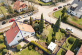 Grundstück Luftansicht - Familienfreundliche Doppelhaushälfte mit Garten und Entwicklungspotenzial in Berlin-Heiligensee