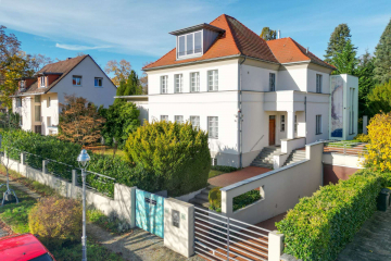 Dahlem Prestige Ensemble:Historische Altbauvilla mit modernem Erweiterungsbau und großzügigem Garten, 14195 Berlin, Villa