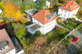 Wohnhaus - Dahlem Prestige Ensemble:Historische Altbauvilla mit modernem Erweiterungsbau und großzügigem Garten