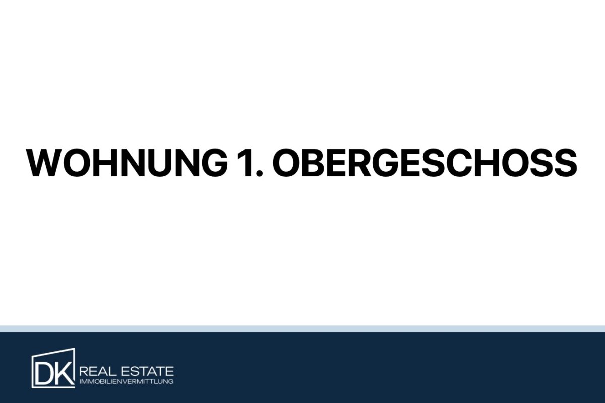Wohnung 1.OG
