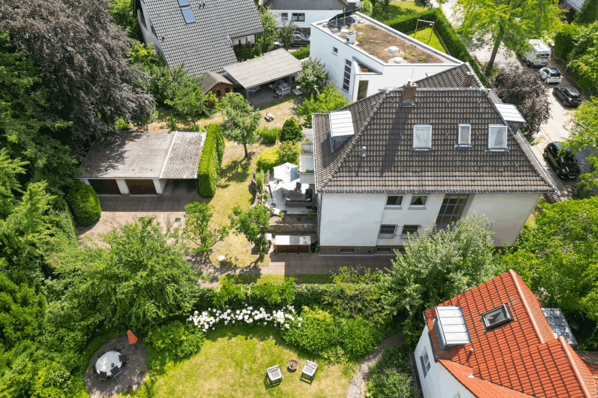 Luftaufnahme Grundstück