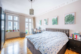 Schaflzimmer - Stilvolle Altbauwohnung zwischen Bötzow- und Samariterkiez: Großzügige 4-Zimmer mit 2 Balkonen