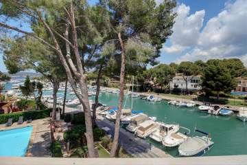 Traumhafte Wohnung mit spektakulärem Meerblick in Santa Ponsa: Luxuriöses Wohnen am Yachthafen,  Santa Ponsa (Spanien), Wohnung