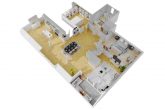 Teileigentum im Westend - Dachgeschosseinheit mit viel Potenzial und Umwandlung in Wohneigentum! - 3D Grundriss
