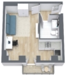 Grundriss - Etagenwohnung in Berlin