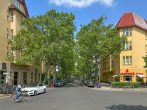 Stilvolles Wohnen mit Townhouse-Flair: Maisonette-Wohnung mit Loggia dicht am Rüdesheimer Platz - Rüdesheimer Platz