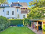 Stilvolle Altbauwohnung in historischer Villa mit Garten im Herzen des Grunewalds! - Hausansicht Garten