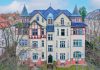 Sanierte Maisonnette-Dachgeschosswohnung in beeindruckender Altbau-Villa in Dahlem! - Hausansicht