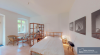 Ruhiggelegene 1-Zimmer-Wohnung mit Zugang zum Gemeinschaftsgarten in Friedrichshain - Schlafbereich